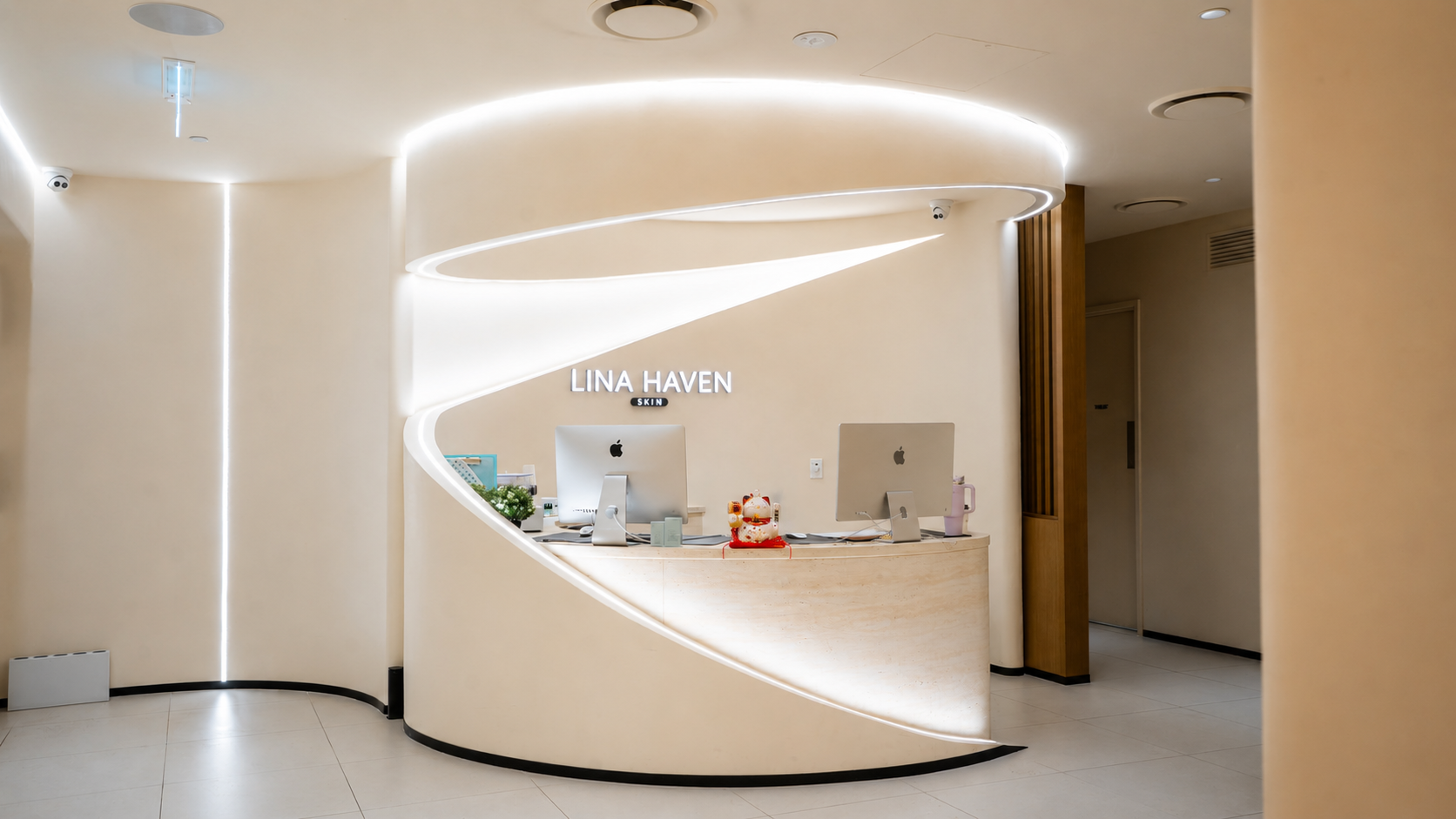 The Lina Haven Skin reception